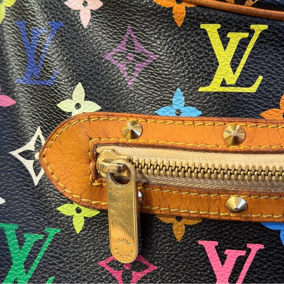 Louis Vuitton Murakami Boulogne Multicolor Monogram Shoulder Bag - Picture 8 of 14